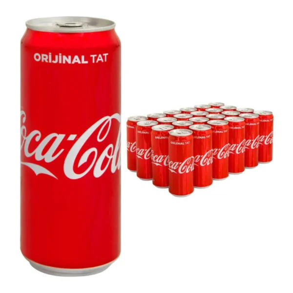 Coca Cola Kutu 330 ml 24'lü Paket