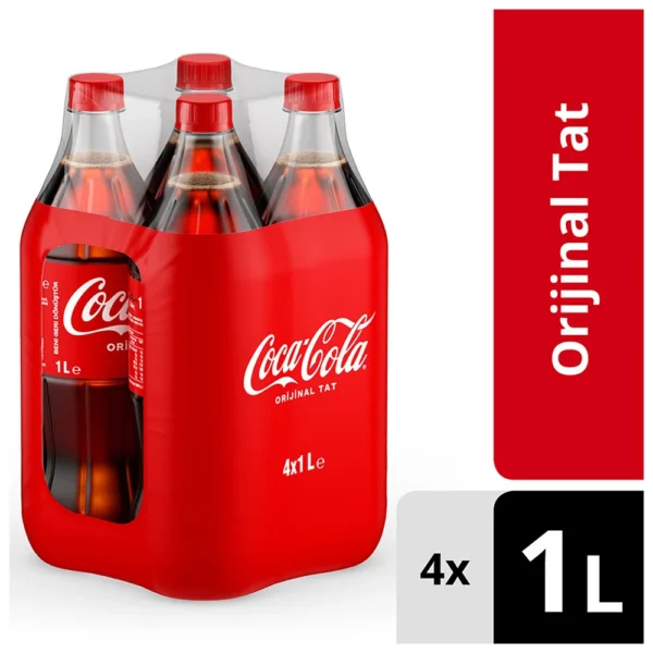 Coca Cola 1 Lt 4'lü Paket