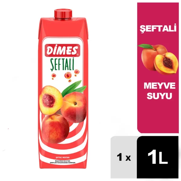 Dimes Meyve Suyu Şeftali 1 Lt