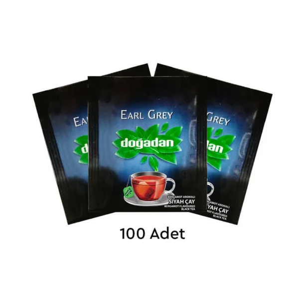 Doğadan Earl Grey Bardak Poşey Çay 100'lü