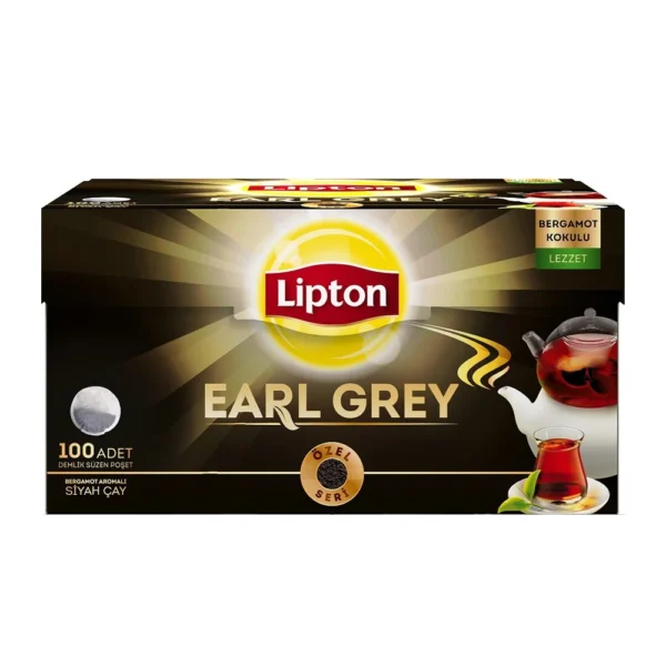 Lipton Earl Grey Demlik Poşet Çay 100'lü